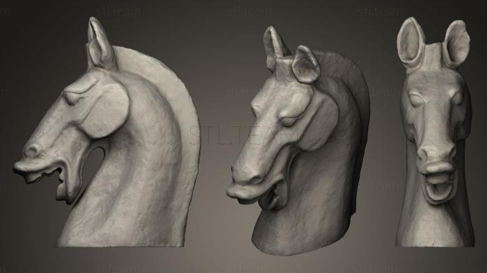 3D model Tte de cheval Han (STL)
